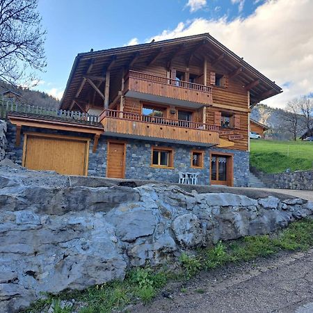 Appartement Cosy Face Aux Aravis Le Grand-Bornand Eksteriør bilde