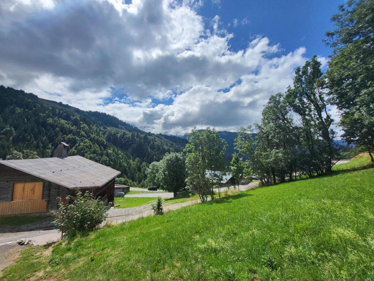 Appartement Cosy Face Aux Aravis Le Grand-Bornand Eksteriør bilde