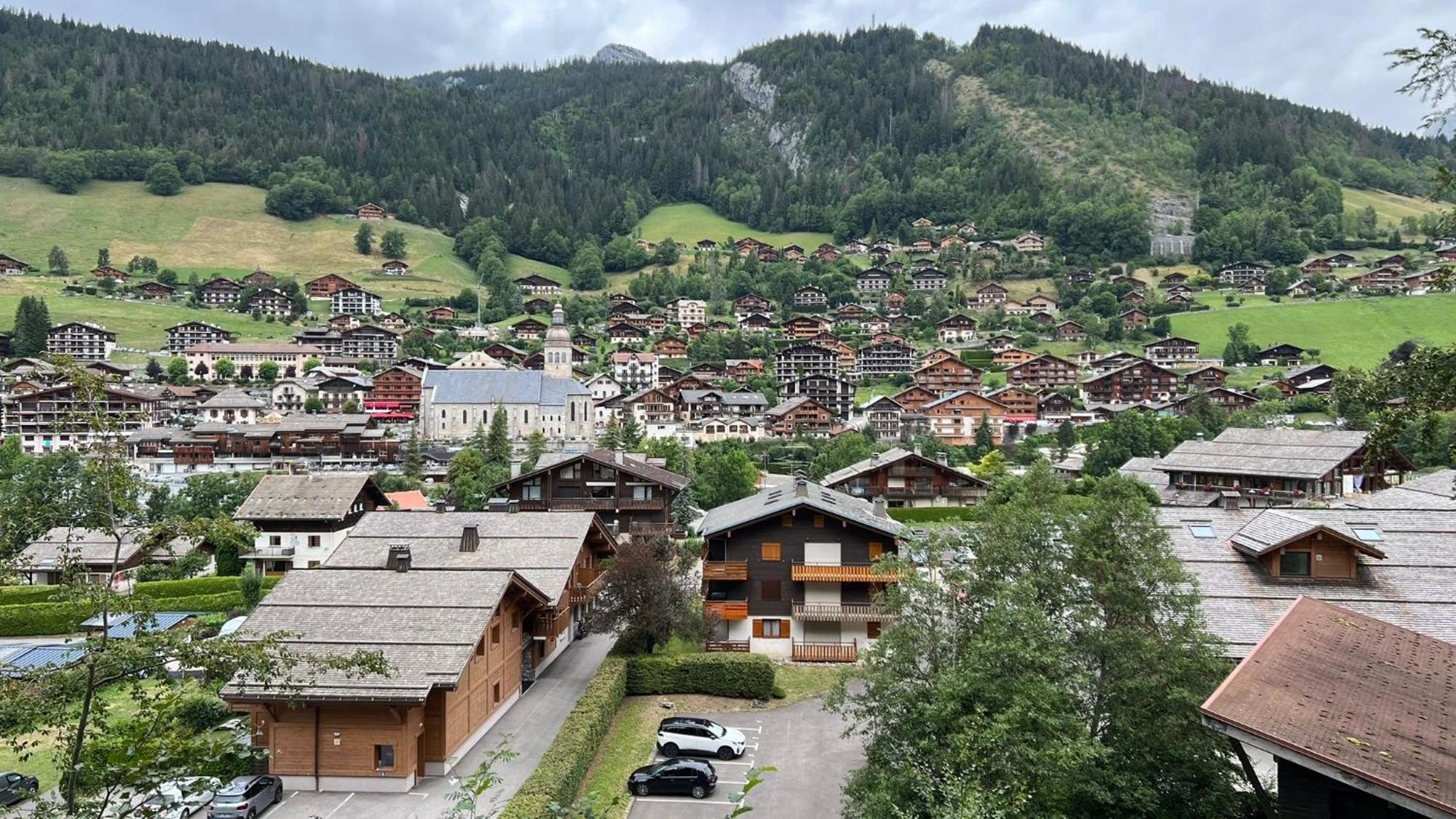 Appartement Cosy Face Aux Aravis Le Grand-Bornand Eksteriør bilde
