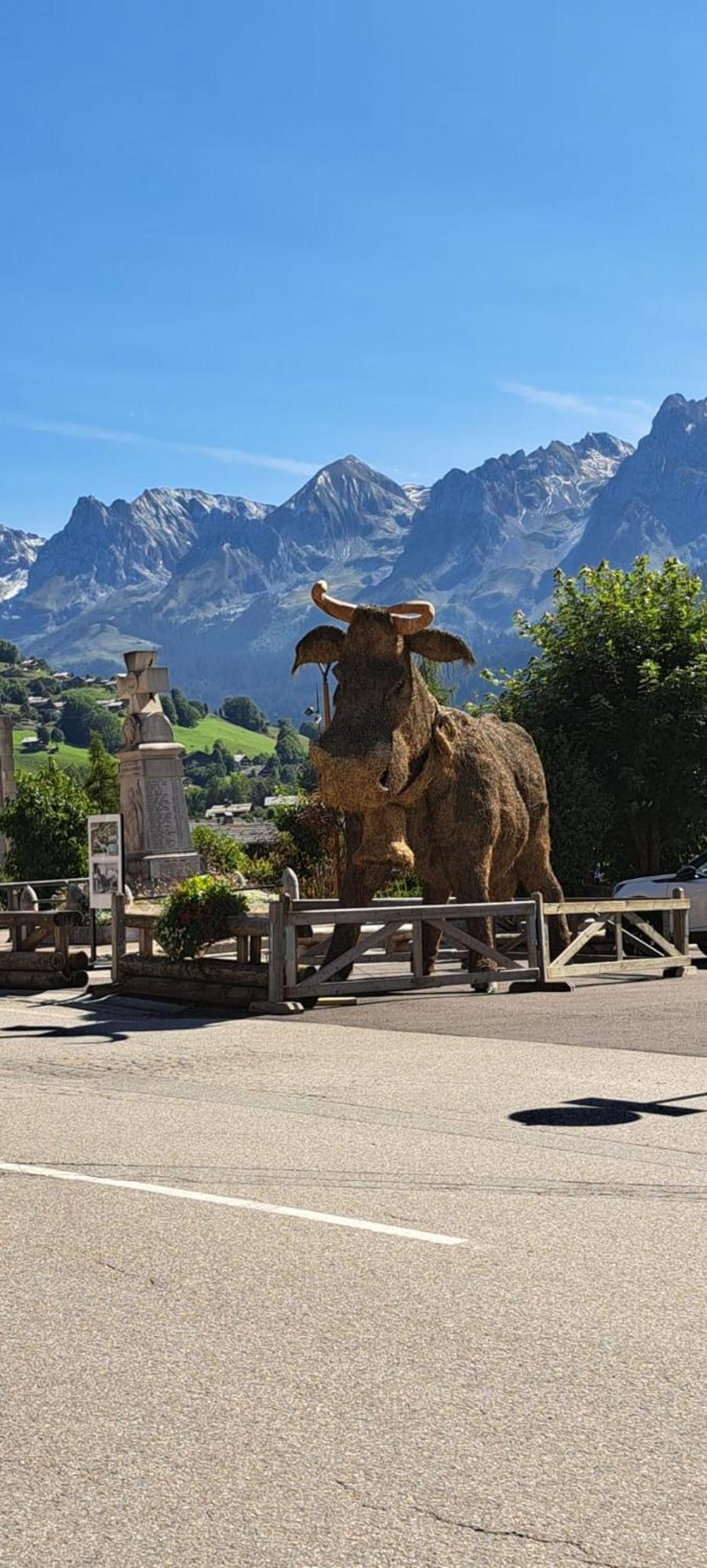 Appartement Cosy Face Aux Aravis Le Grand-Bornand Eksteriør bilde