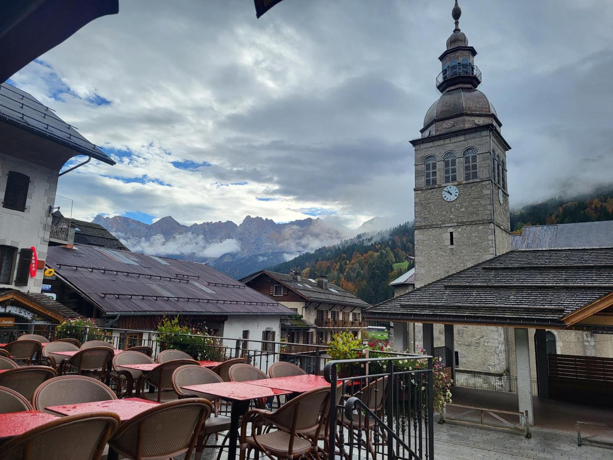 Appartement Cosy Face Aux Aravis Le Grand-Bornand Eksteriør bilde