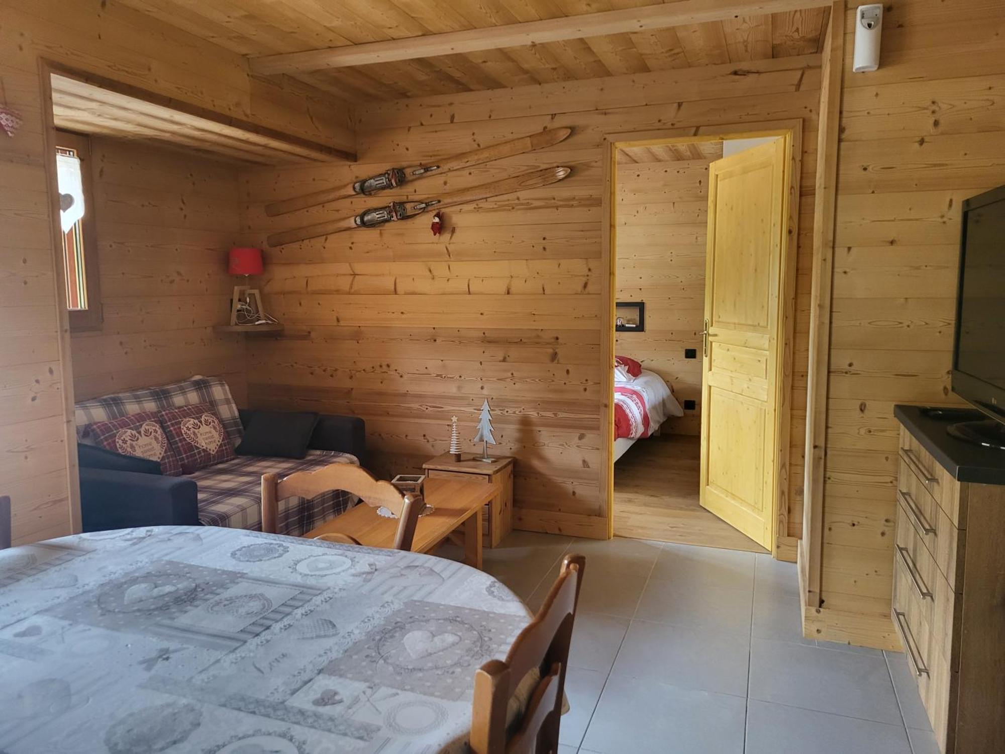 Appartement Cosy Face Aux Aravis Le Grand-Bornand Eksteriør bilde