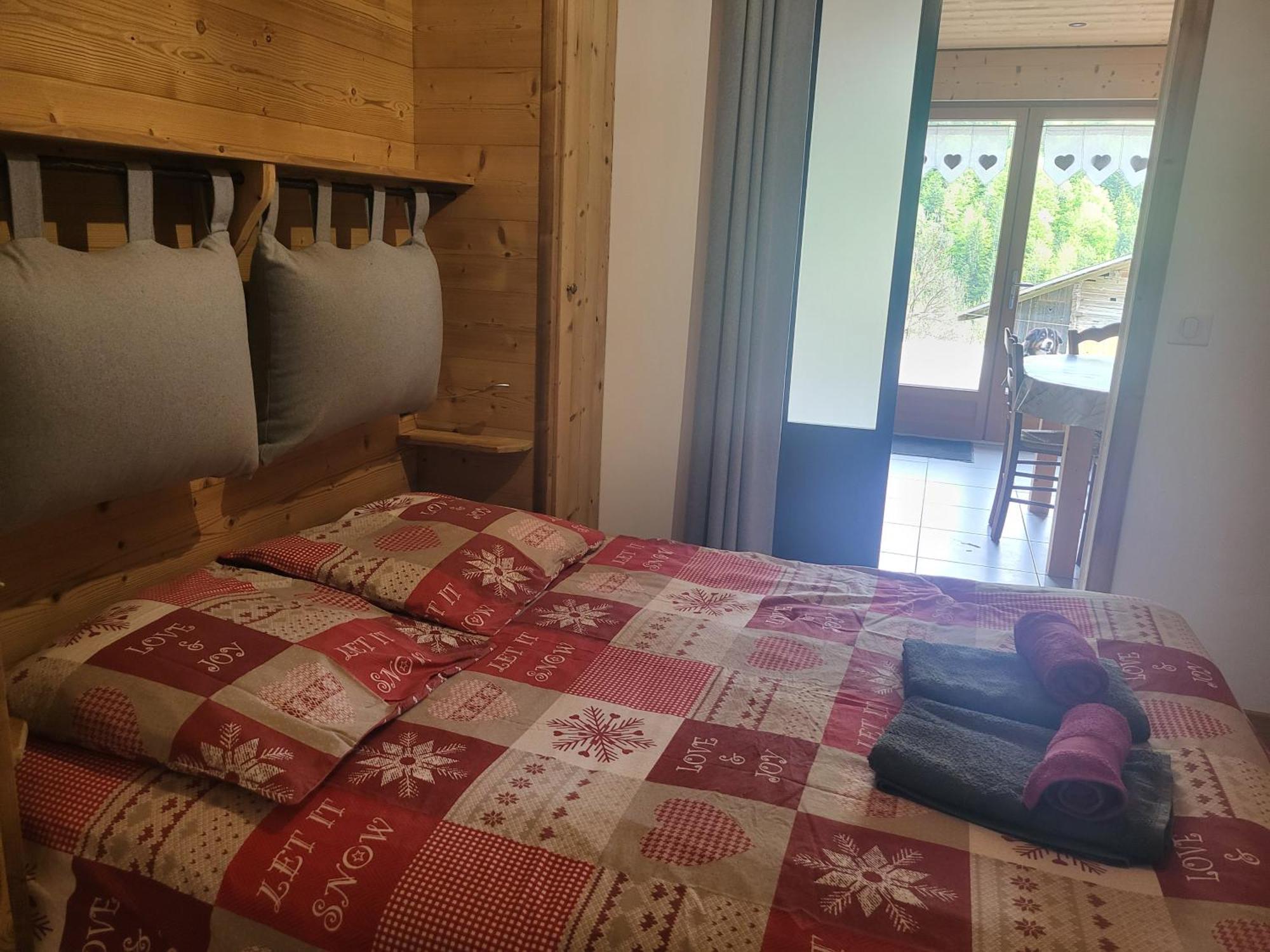 Appartement Cosy Face Aux Aravis Le Grand-Bornand Eksteriør bilde