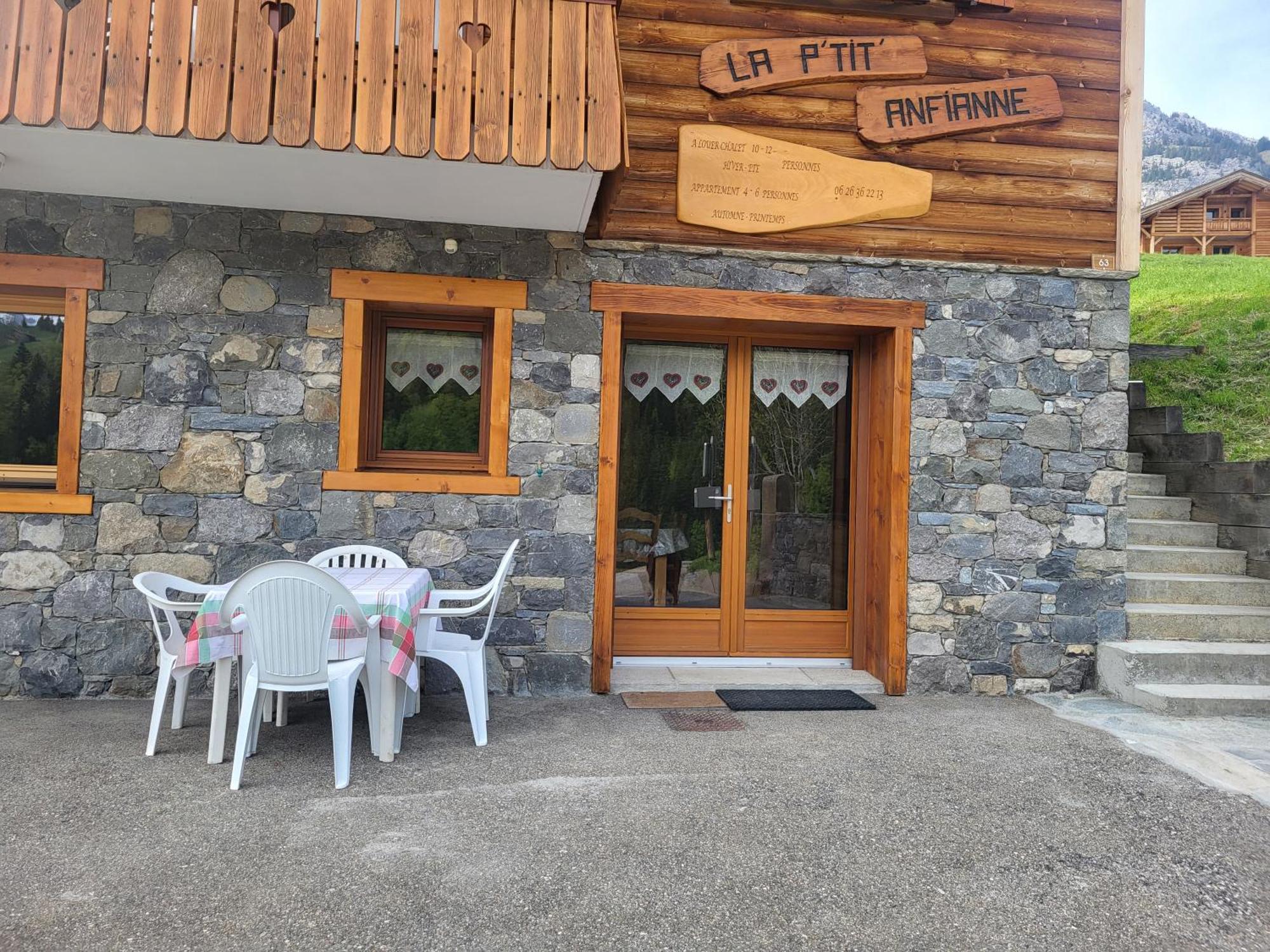 Appartement Cosy Face Aux Aravis Le Grand-Bornand Eksteriør bilde